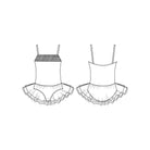 Bloch CL7120 Tutu Leotard Back Depiction
