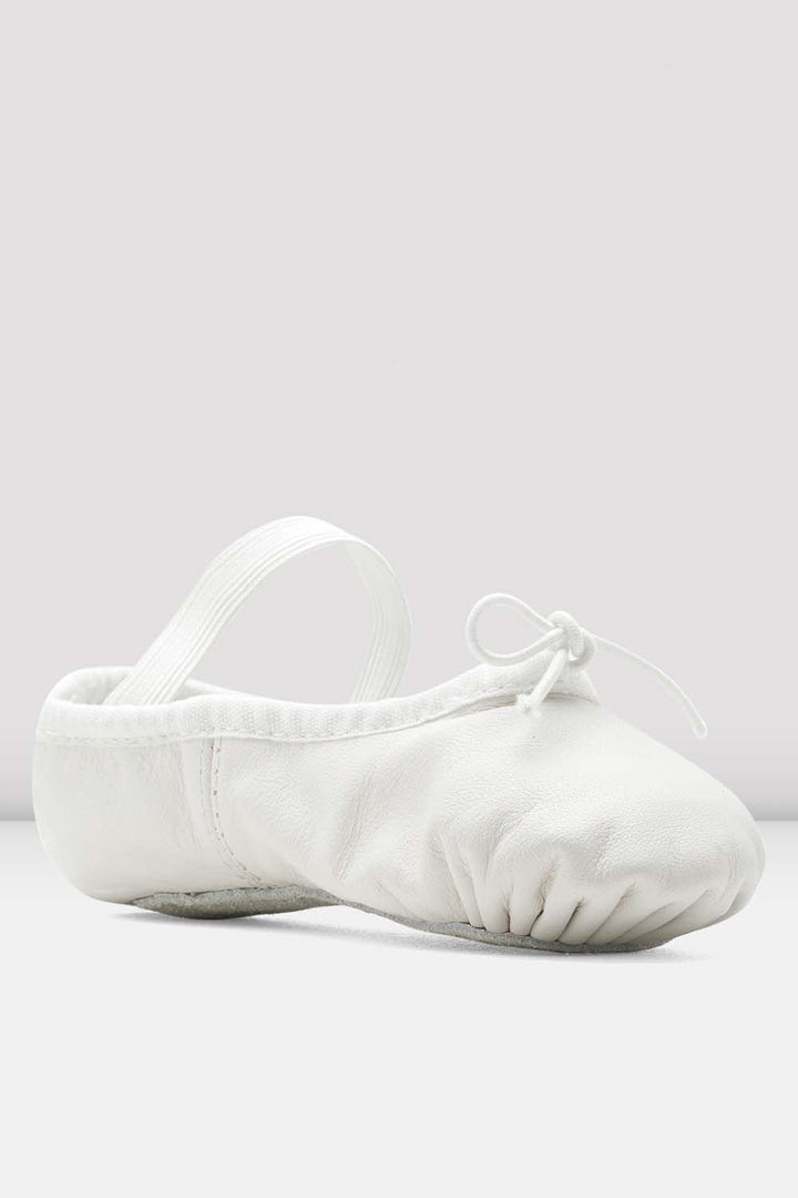 BlochS0205G Girls Dansoft Ballet Shoe_11 White