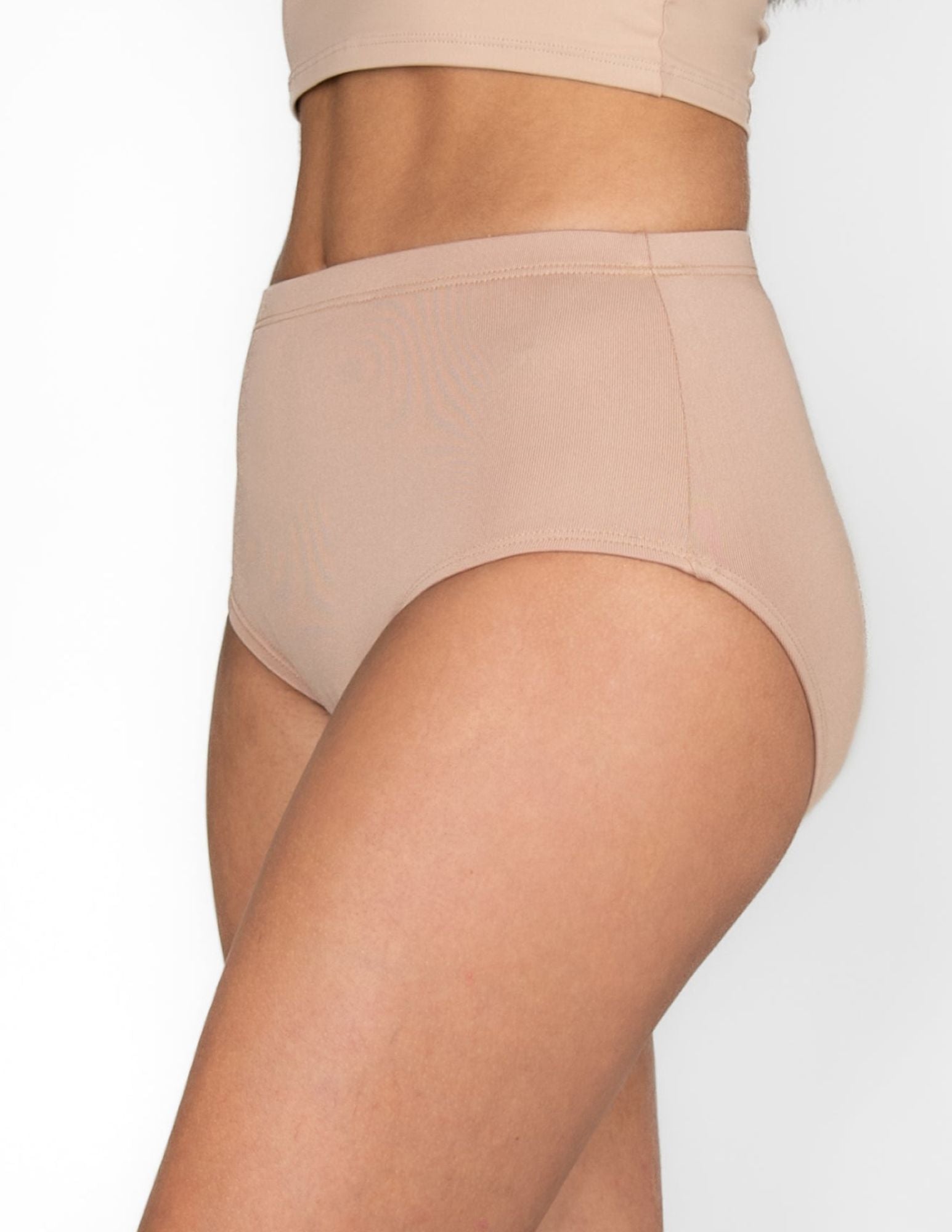 Body Wrappers MT200 Girls Athletic Brief Nude