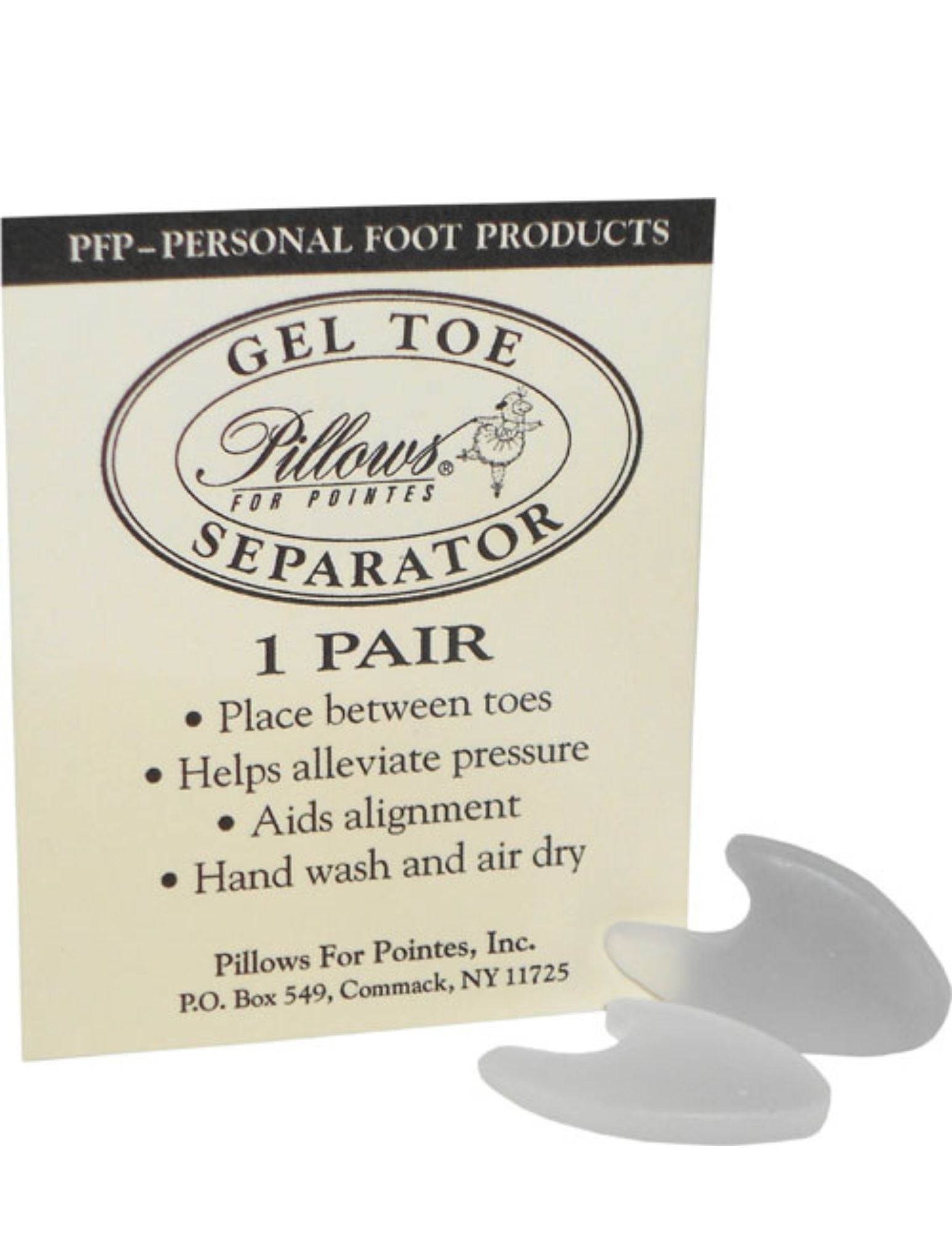 Boomerang Shape Toe Separator