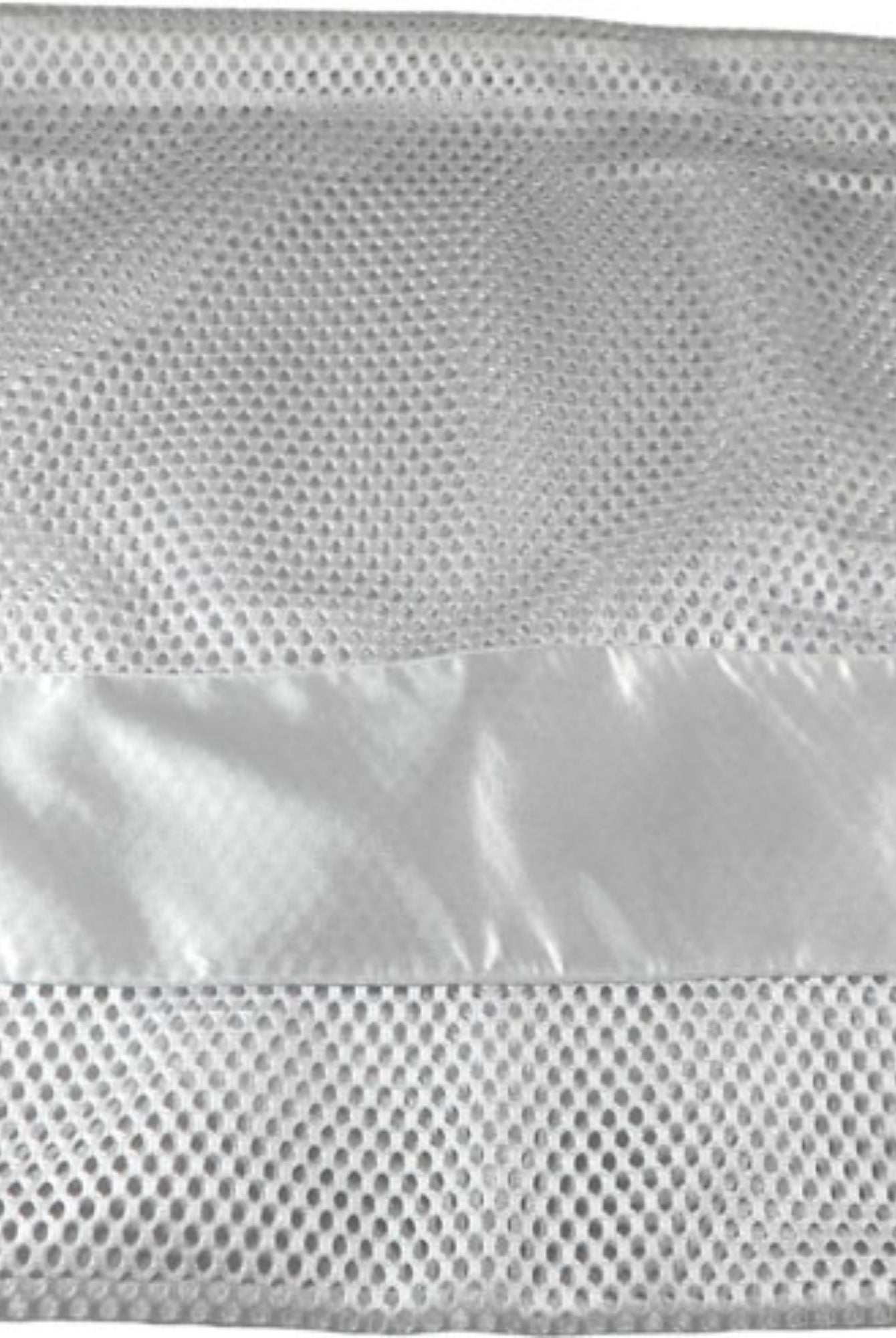 Large Nylon Mesh drawstring Pointe Bag Pillowcase White