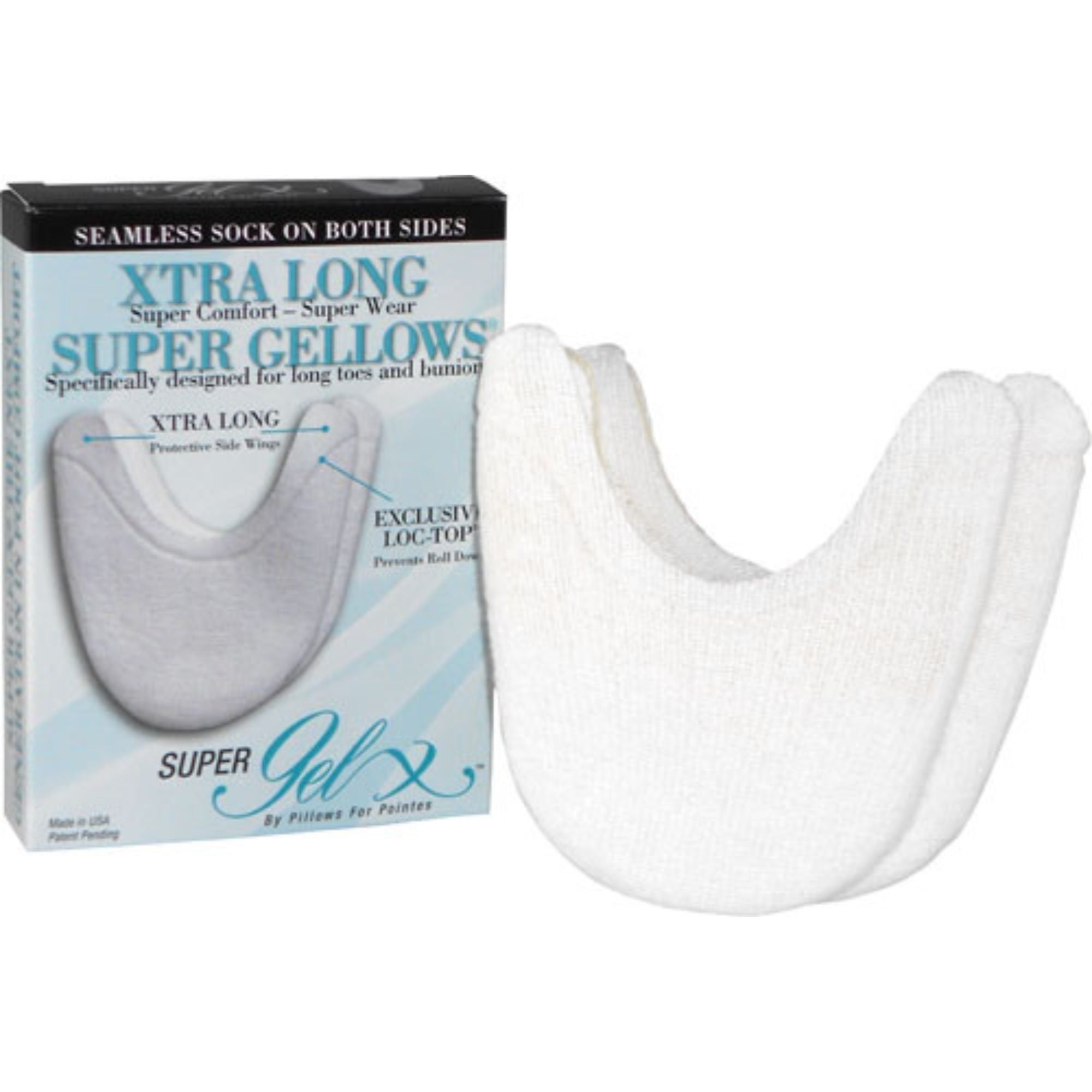 Reversible XL Super Gellow shock absorb Toe Pad