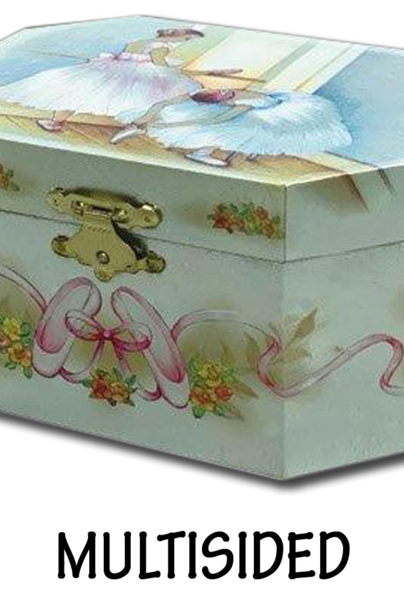 TYVM 15310 Musical Jewelry Box Multisided
