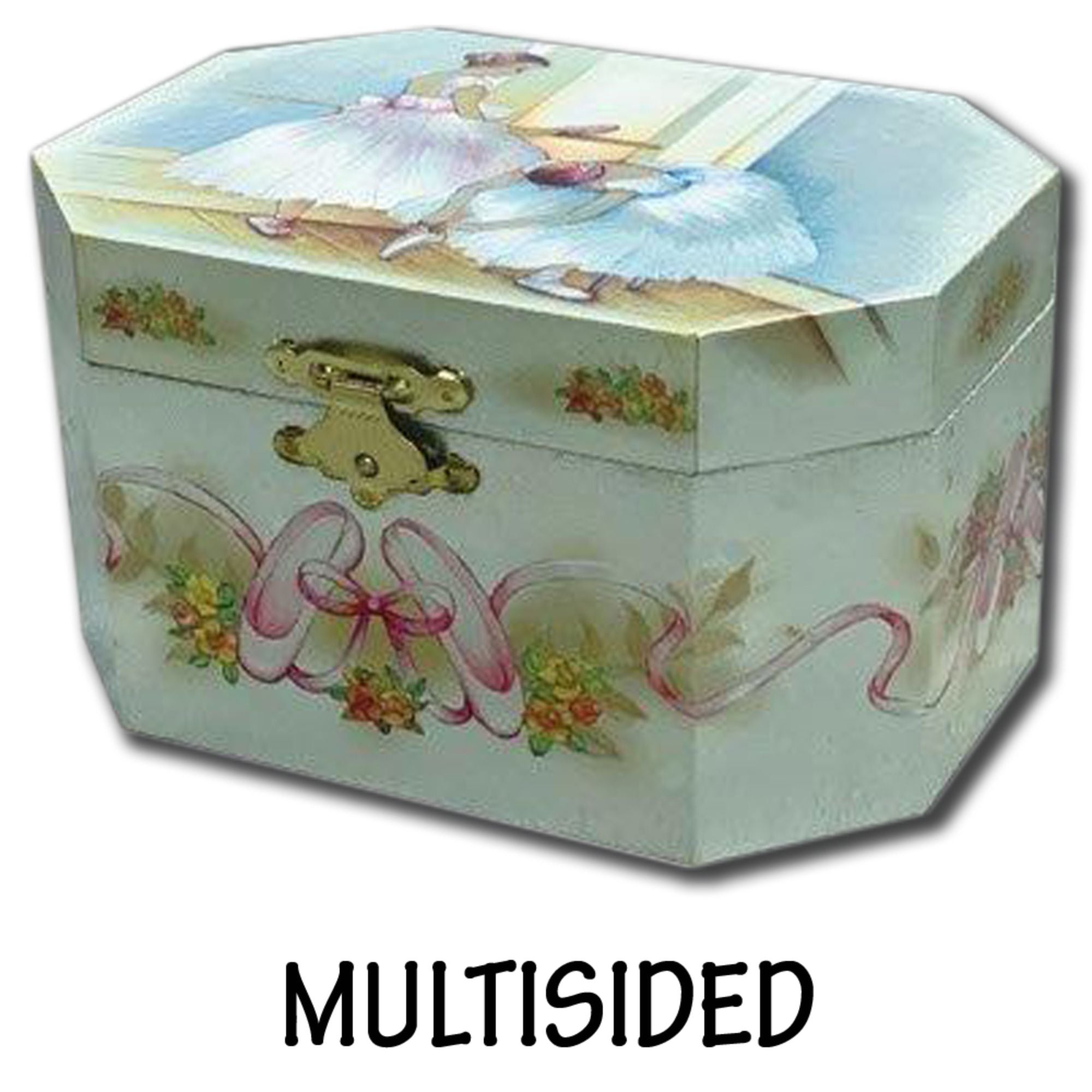 TYVM 15310 Musical Jewelry Box Multisided