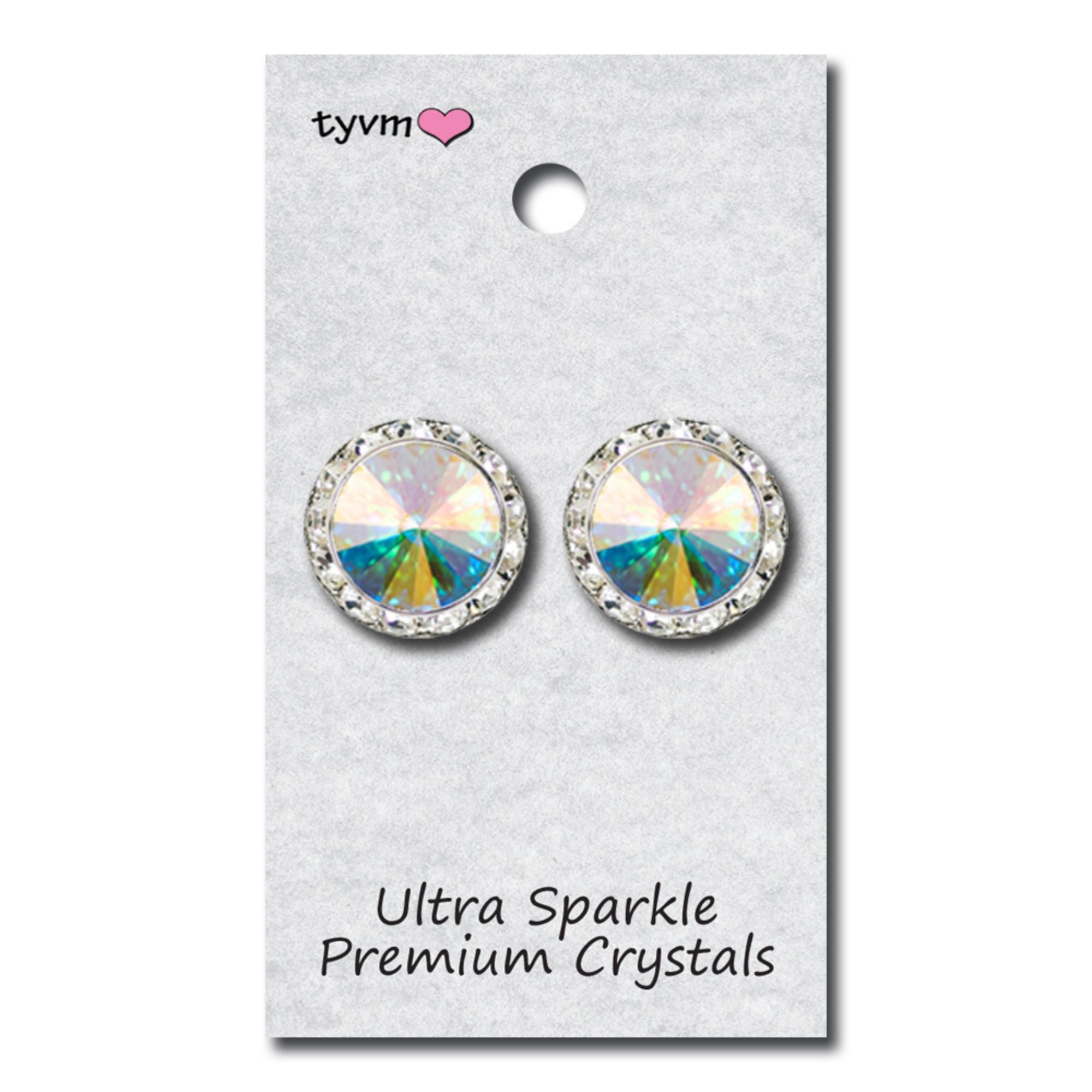 TYVM 98020 20mm Center Stone Earring AB