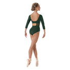 Bloch L4106B Ladies Mesh DTL 34 Sleeve Leotard Amazon Back