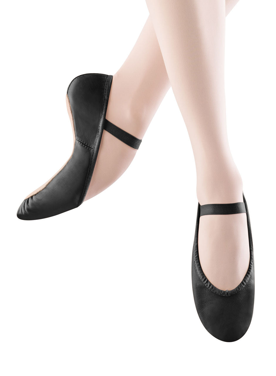 BlochS0205L Ladies Dansoft Ballet Shoe_5 Black