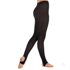 Eurotard 217 Non-Run Adult Stirrup Tights Black