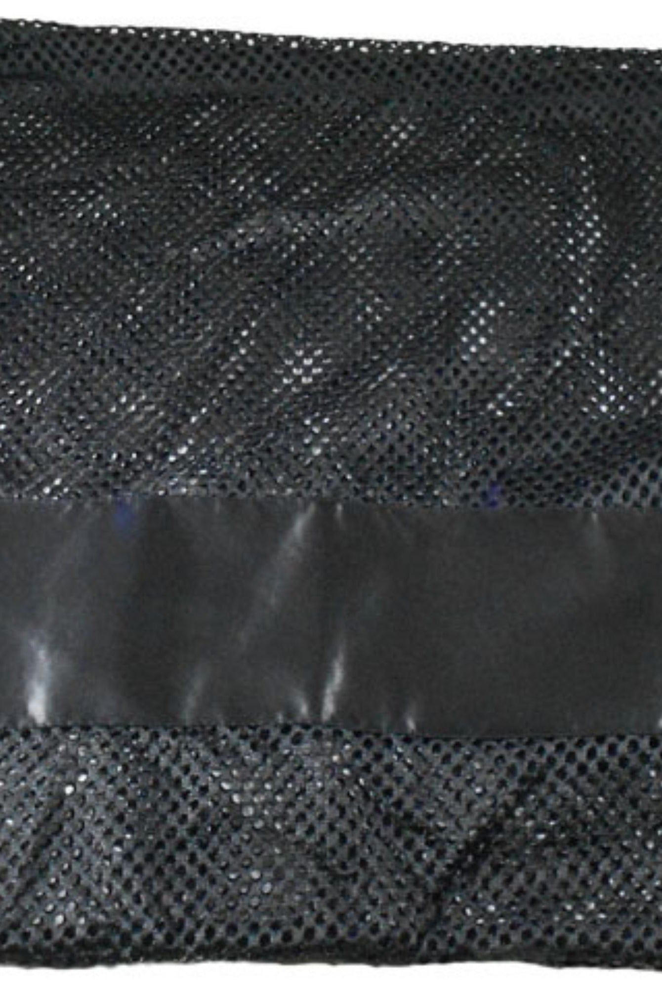 Large Nylon Mesh drawstring Pointe Bag Pillowcase Black