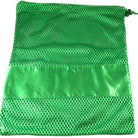 Large Nylon Mesh drawstring Pointe Bag Pillowcase Green