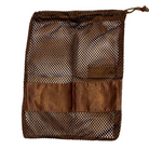 Large Nylon Mesh drawstring Pointe Bag Pillowcase Cocoa