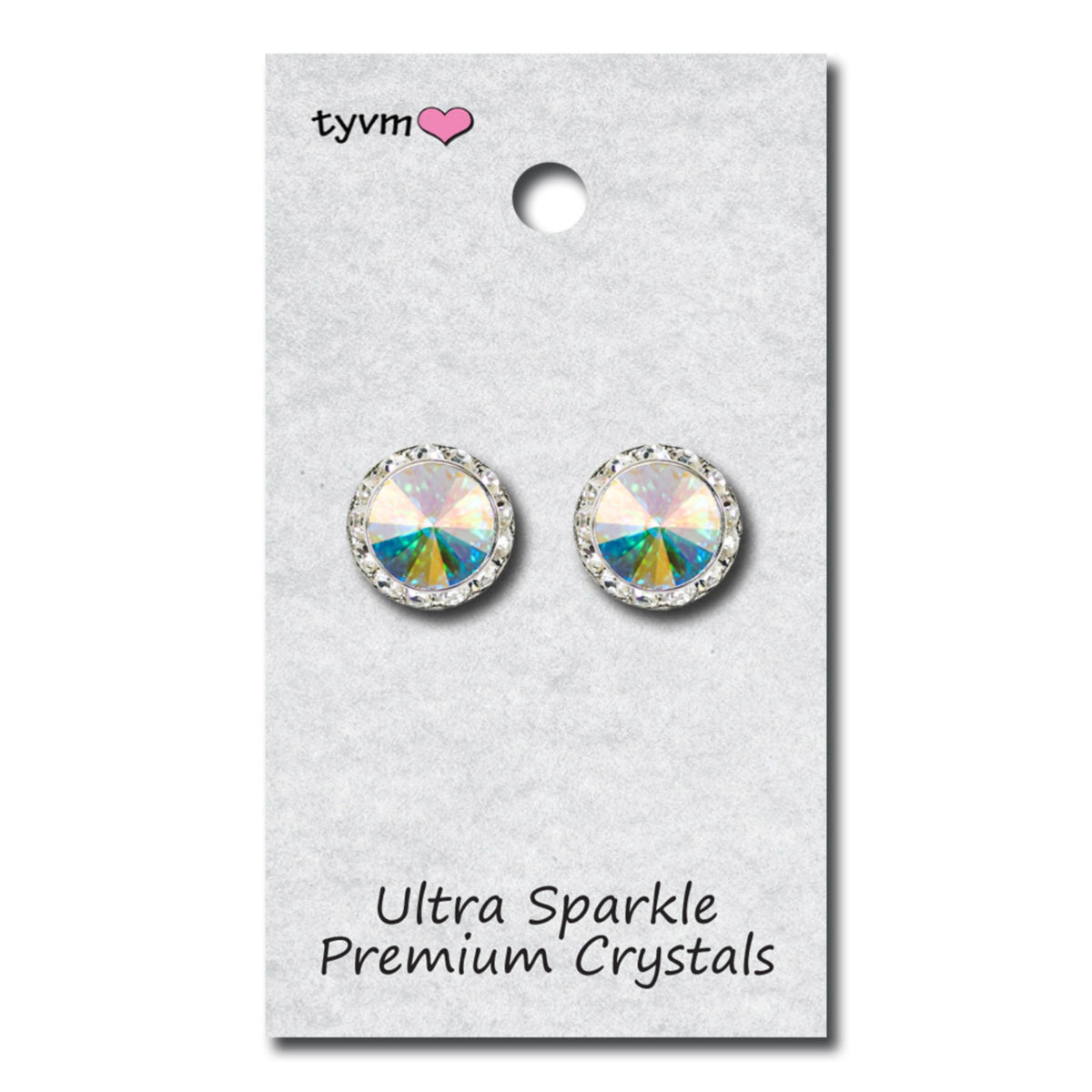 TYVM 98015 15mm Center Stone Earrings – Toptoe Dancewear