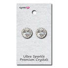 TYVM 98015 15mm Center Stone Earring Clear