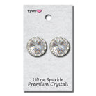 TYVM 98020 20mm Center Stone Earring Clear